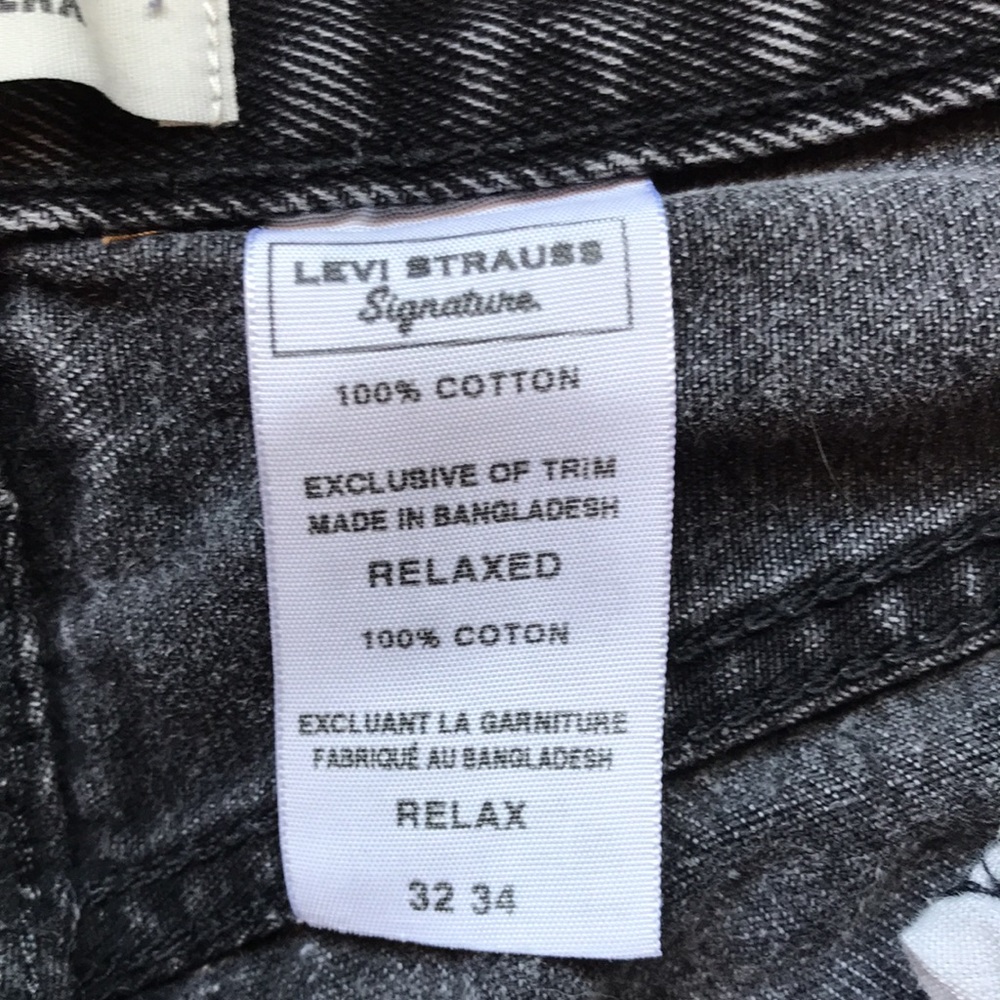 Vintage Levi’s faded black high waist 30 x 30 - Picture 4 of 7